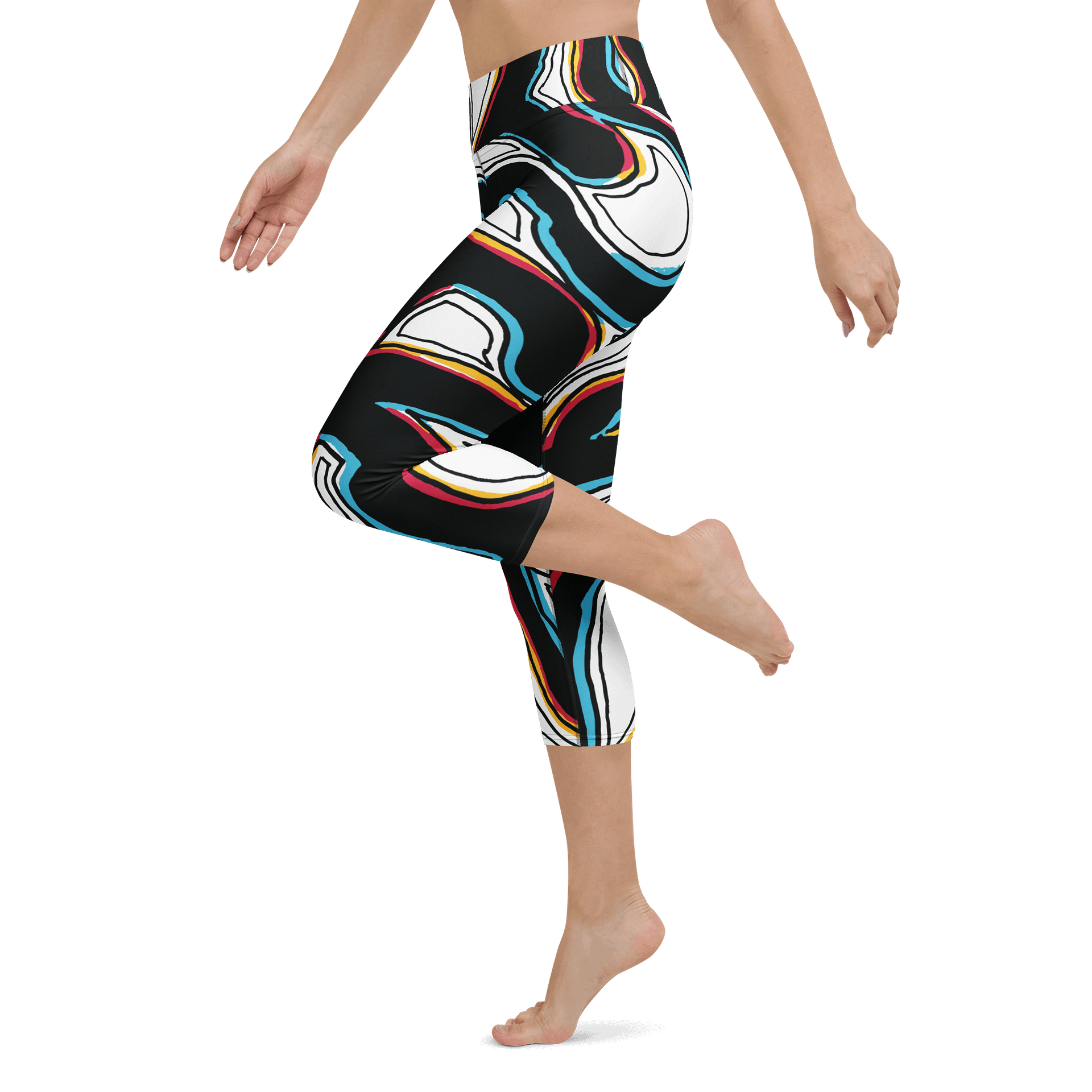 Symmetric Flow Yoga Capri Leggings product image (5)