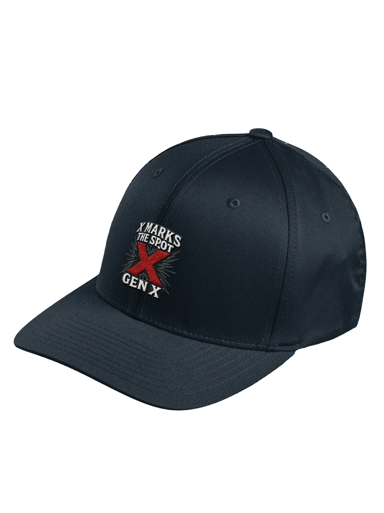 X Marks The Spot - FlexFit Fitted Cap product image (2)