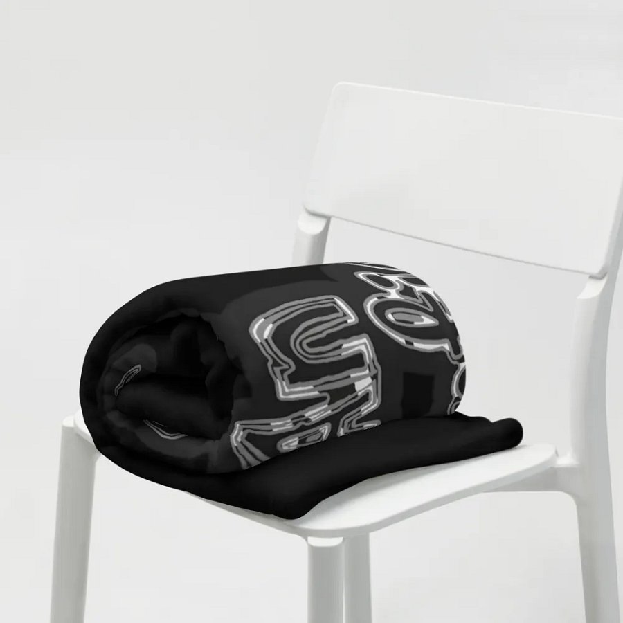 Failure is not an Option - Black - Throw Blanket product image (7)