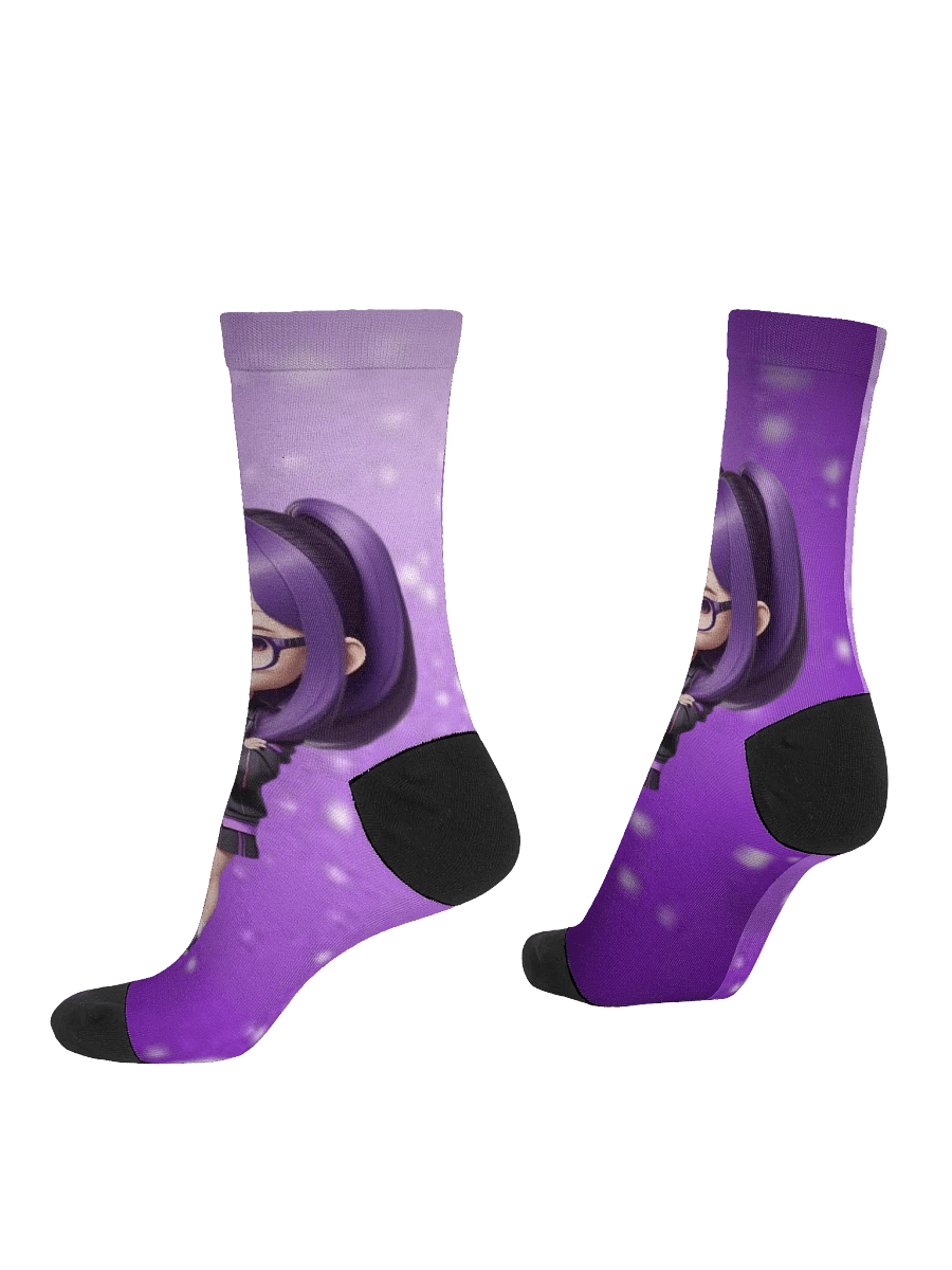 (Purple CHIBI) K Socks product image (4)