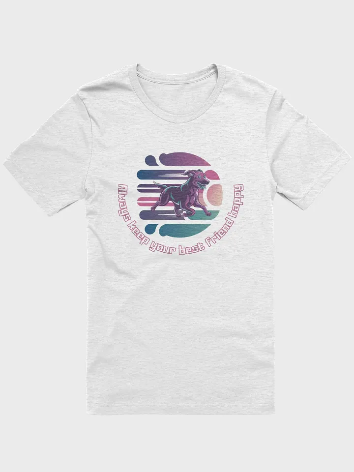 Vibrant Motion Dog Emblem T-Shirt product image (1)