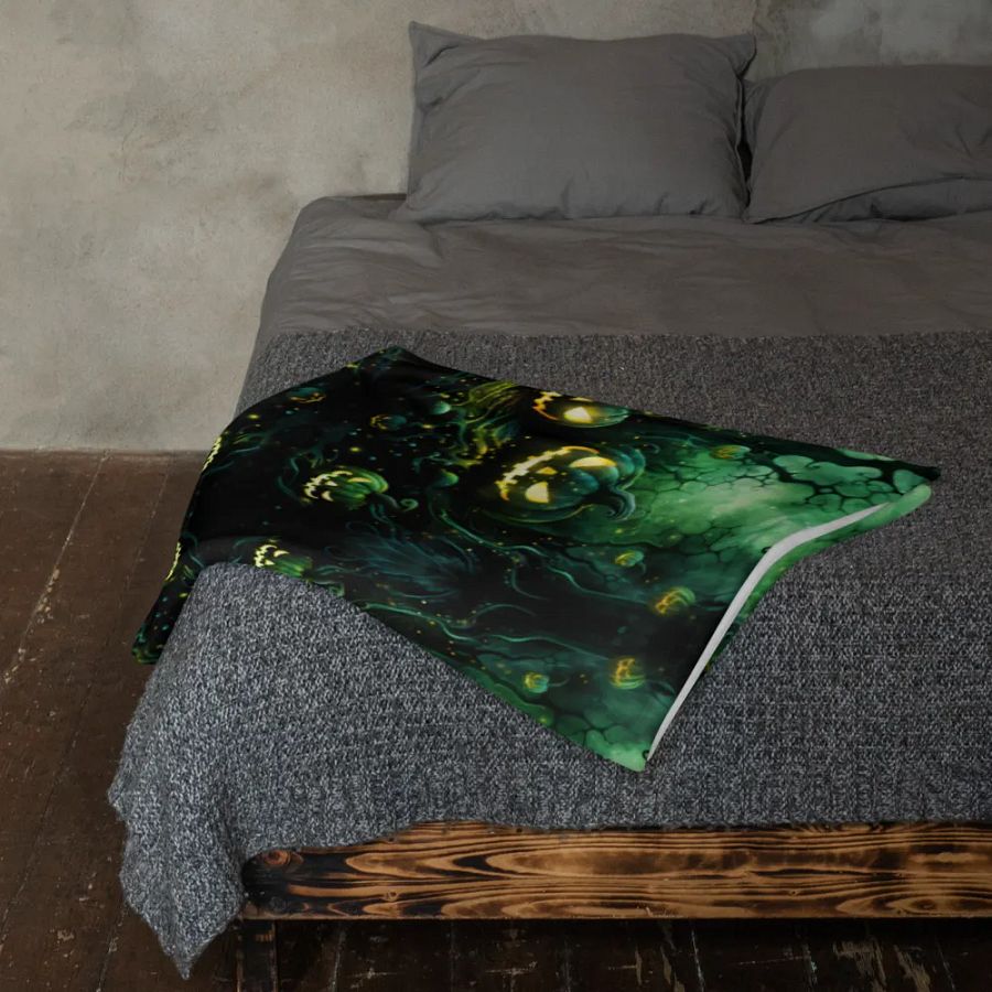 Green Pumpkins Blanket product image (11)