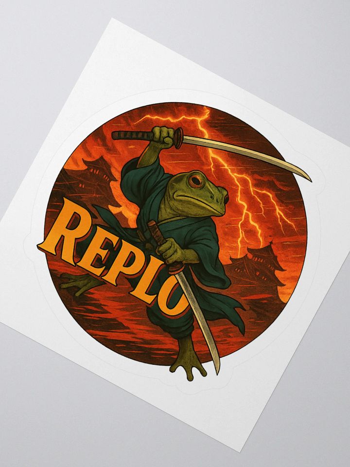 Replo Thunderblade Frog Sticker product image (6)