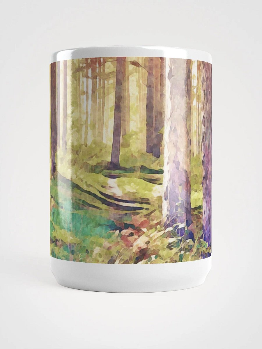 Abstract Graphic | White Coffee Mug | Retreat Treescape product image (2)