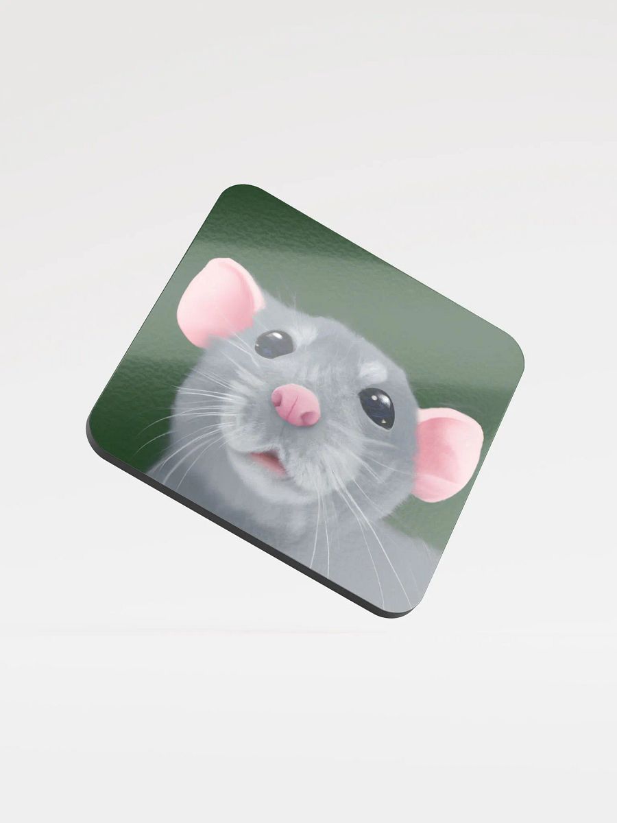 Blue Dumbo baby boy rat coaster product image (1)