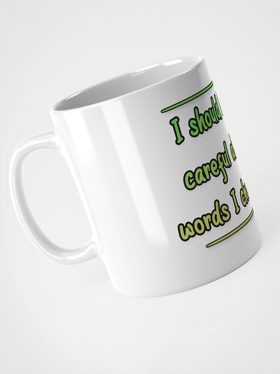 Poorly Chosen Words White Mug product image (4)
