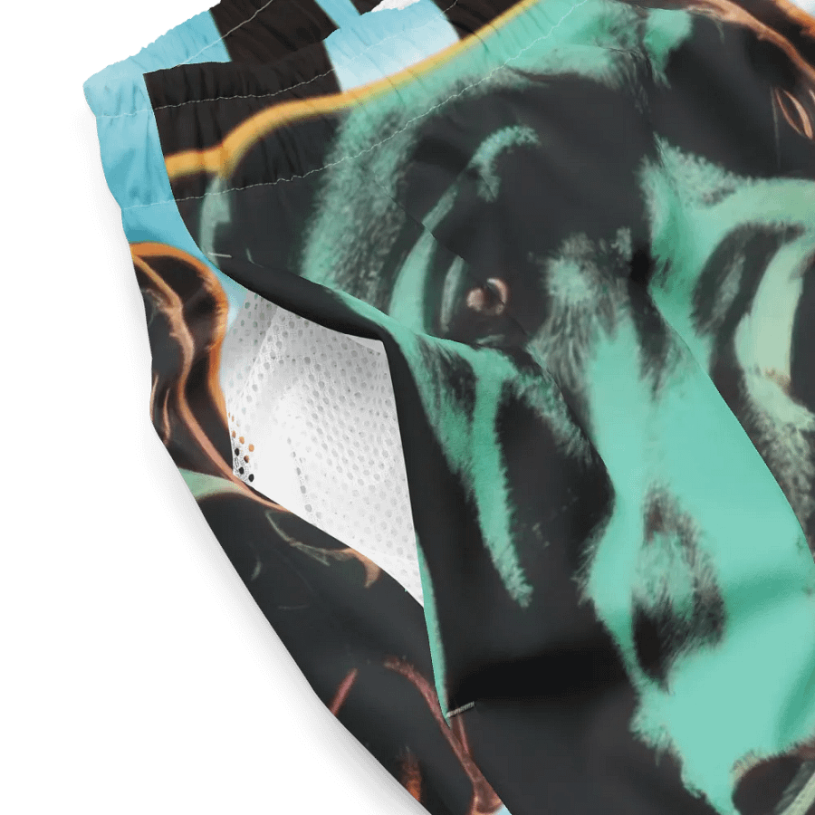 Pop Art Pup Swim Trunks product image (9)