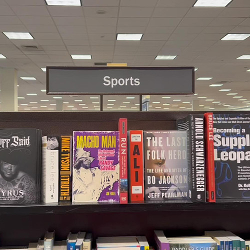 They’re starting to call this the Finkel Shelf at most Barnes & Nobles…💪