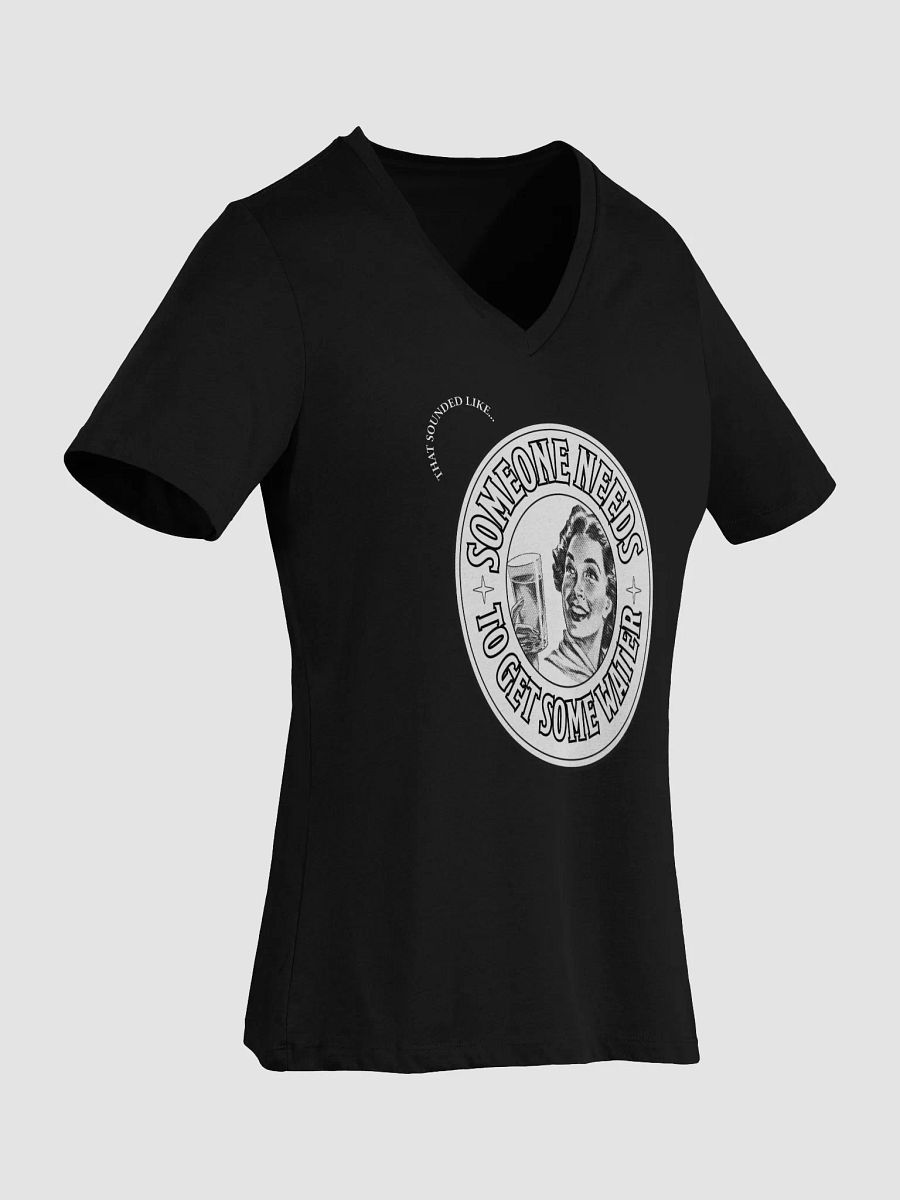 Hydrate, Contemplate, Concentrate Women's V-Neck Tee product image (6)