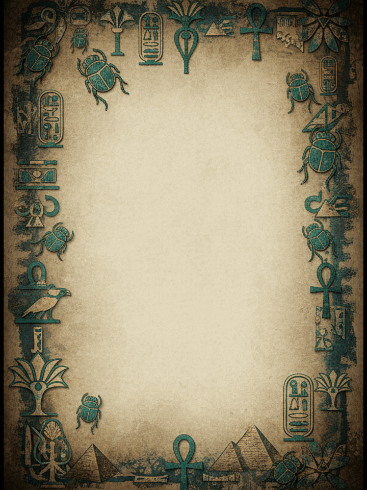 Pharaoh Notebook | Printable Egyptian Journal with 100 Pages | Ancient Egypt Digital Notebook for Writing, Journaling & Tablets product image (2)