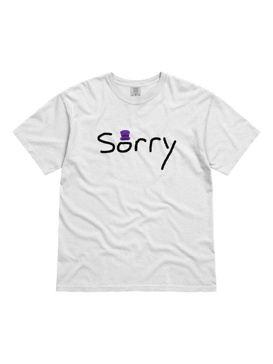 I'm Sorry | T-shirt product image (1)