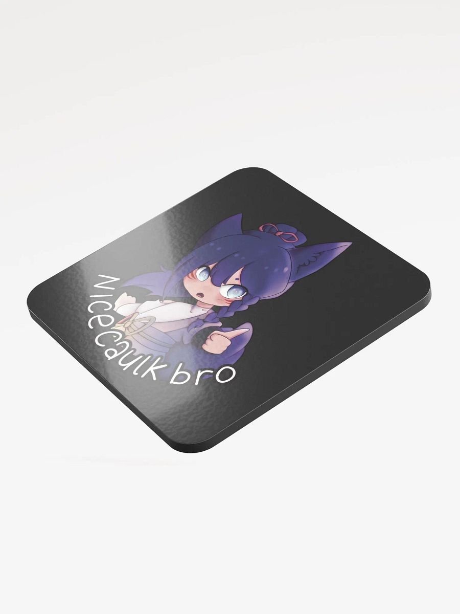 Glossed Cork Coaster | Caulk product image (3)