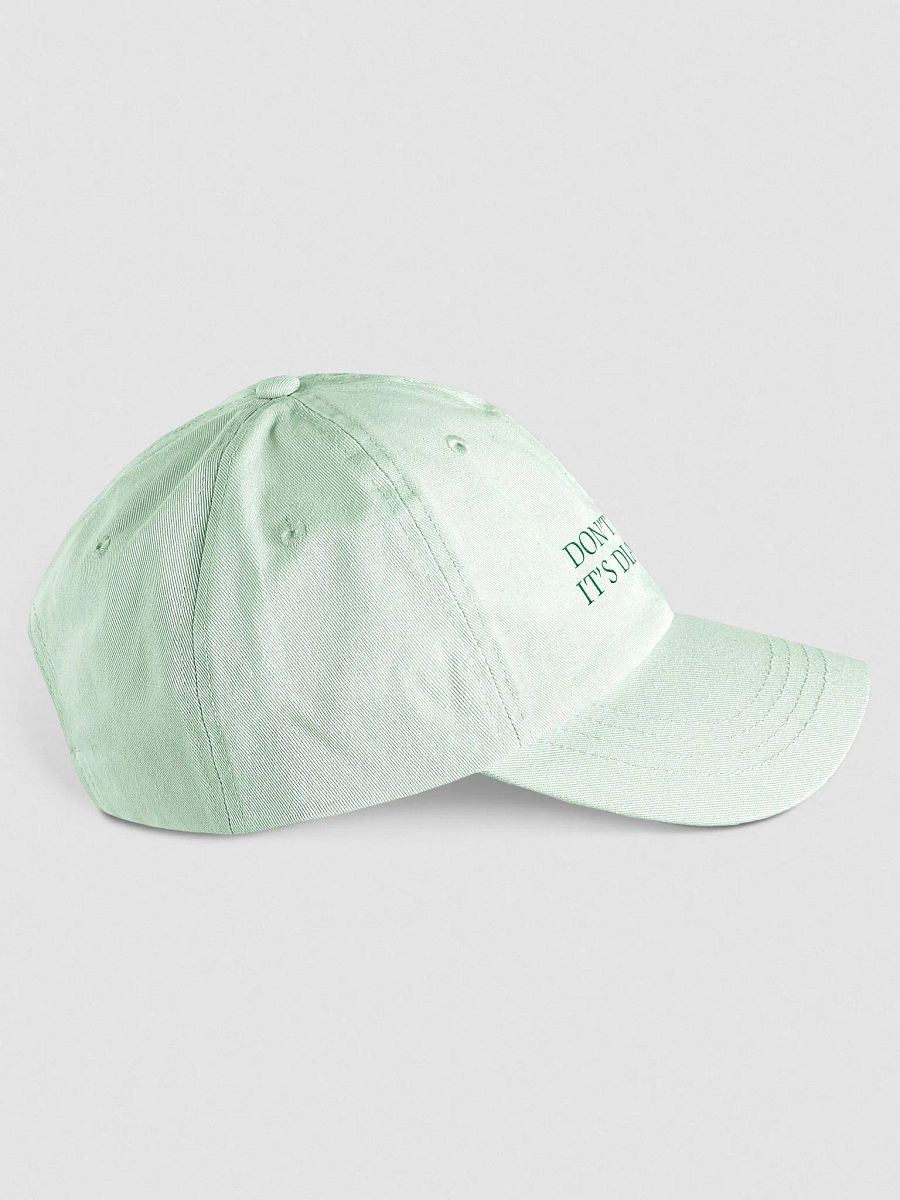 DW, IT'S DIAGNOSED. (green) embroidered pastel dad hat product image (4)