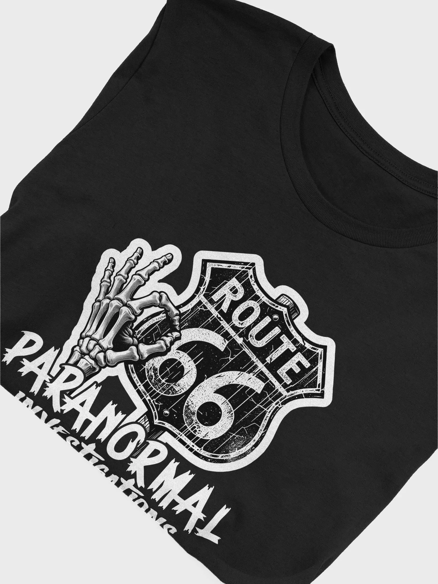 Vintage Route 666 Skeleton T-Shirt product image (50)