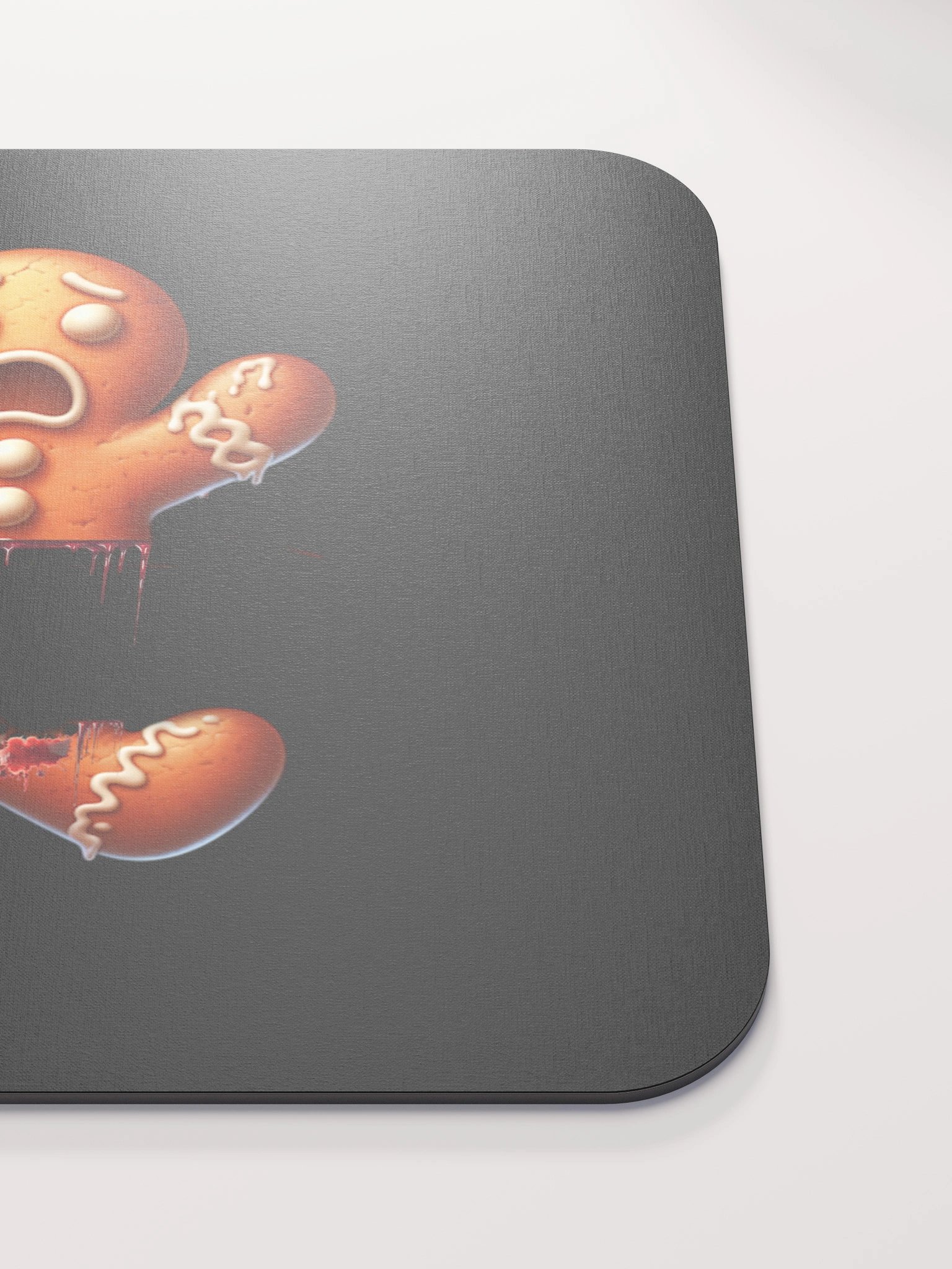 Broken Gingerbread Man Mouse Pad product image (5)