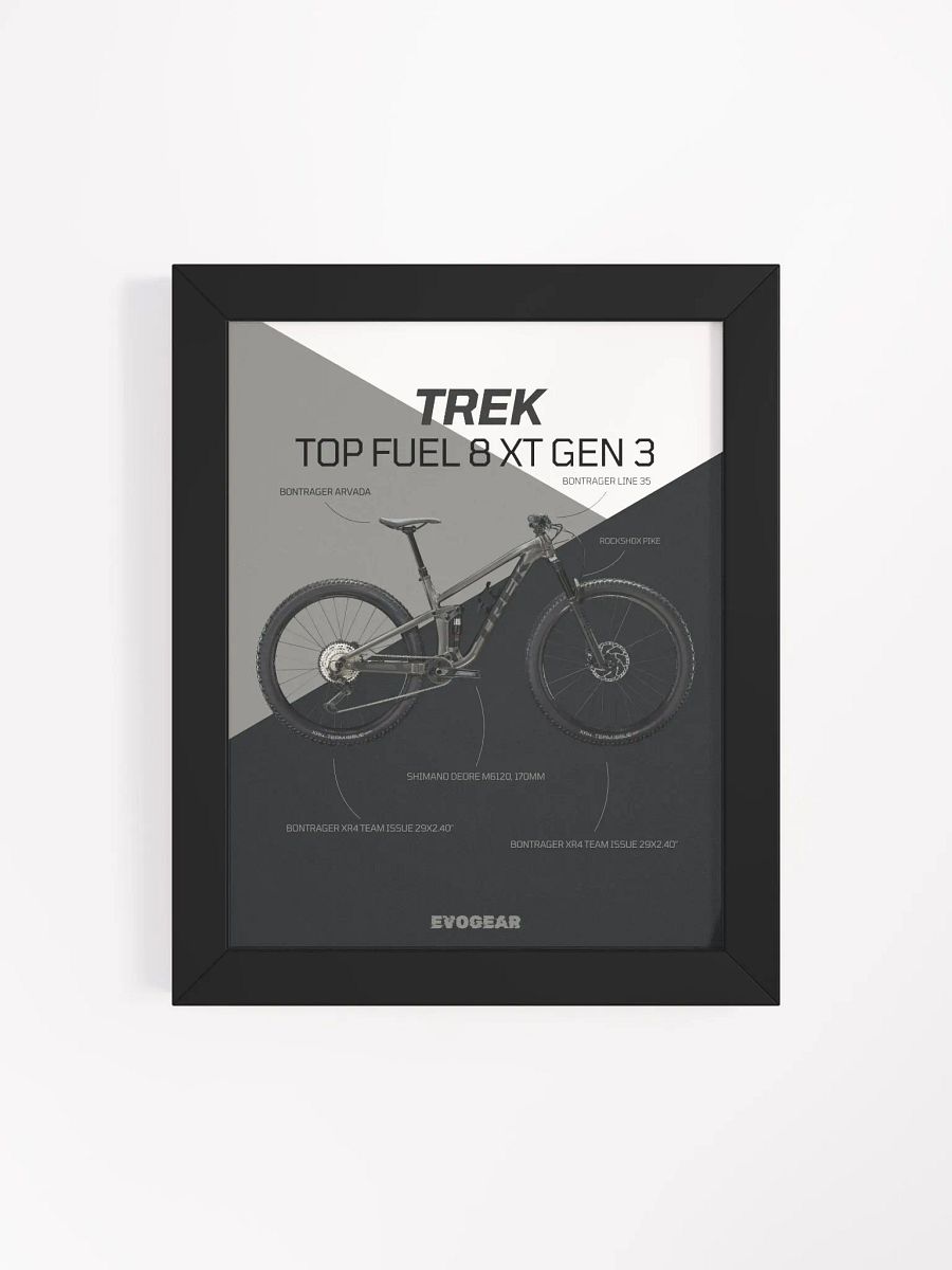 Trek Top Fuel 8 XT Gen 3 Frame product image (16)