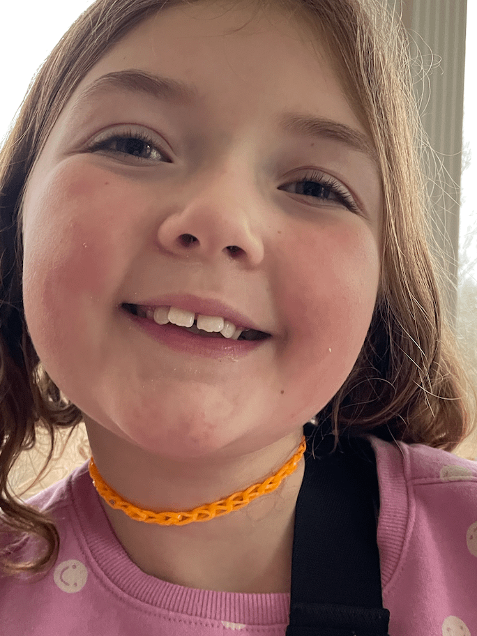 Orange Loom Choker product image (3)