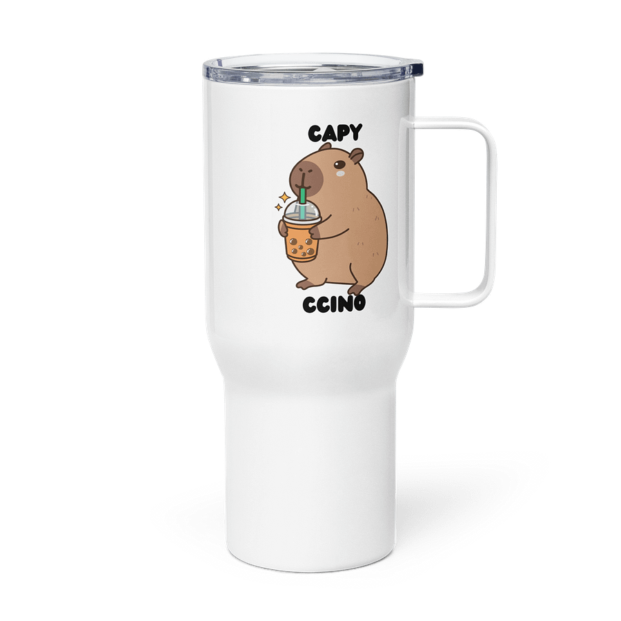 Cute Capybara Travel Mug product image (4)