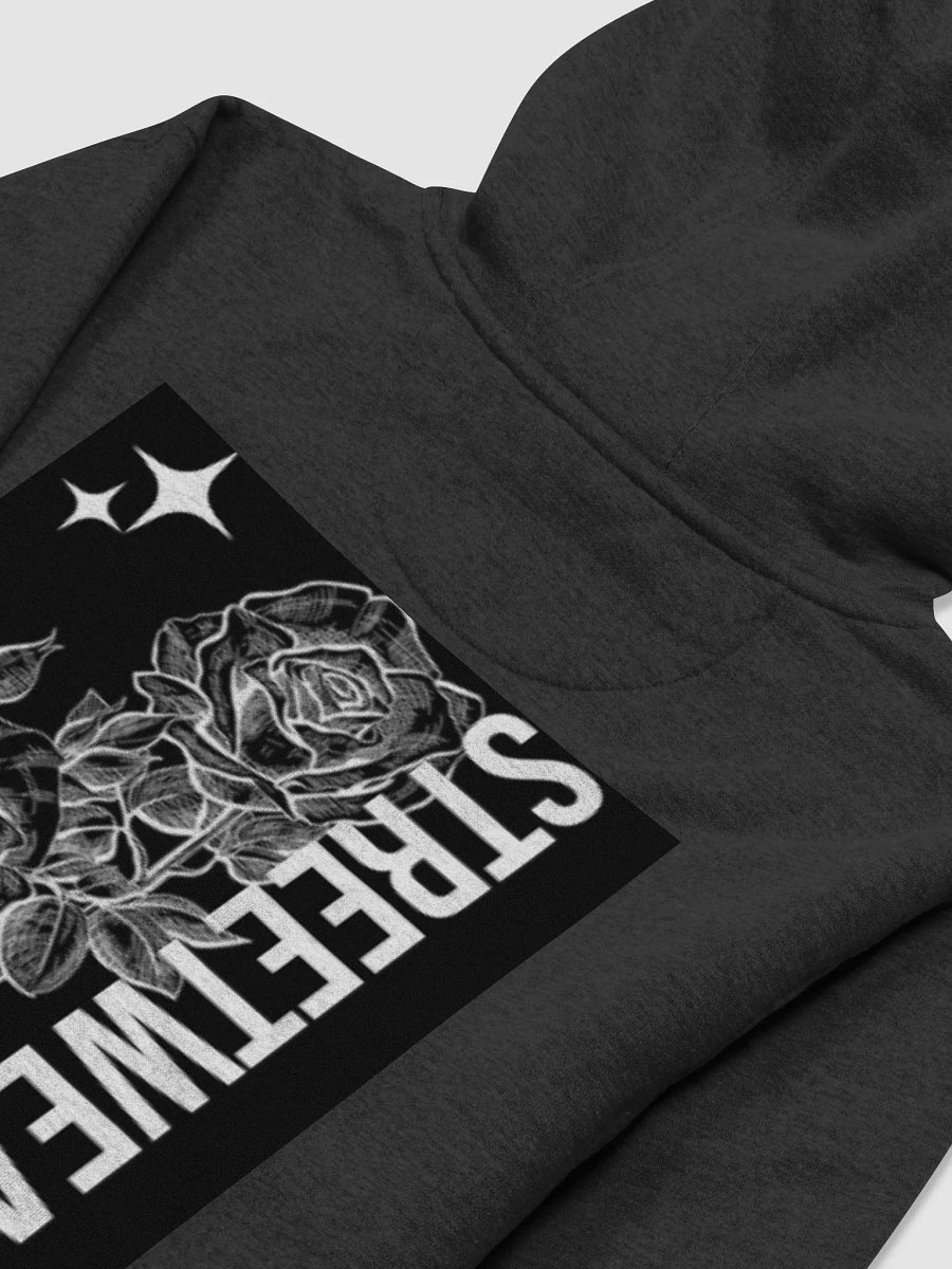 Monochrome Rose Streetwear Hoodie product image (13)