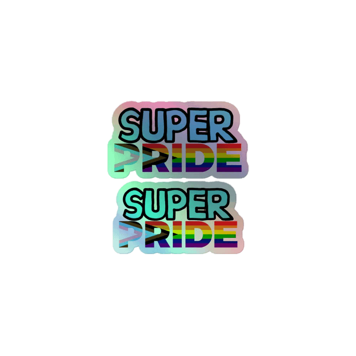 Super Pride Holo - Sticker product image (1)