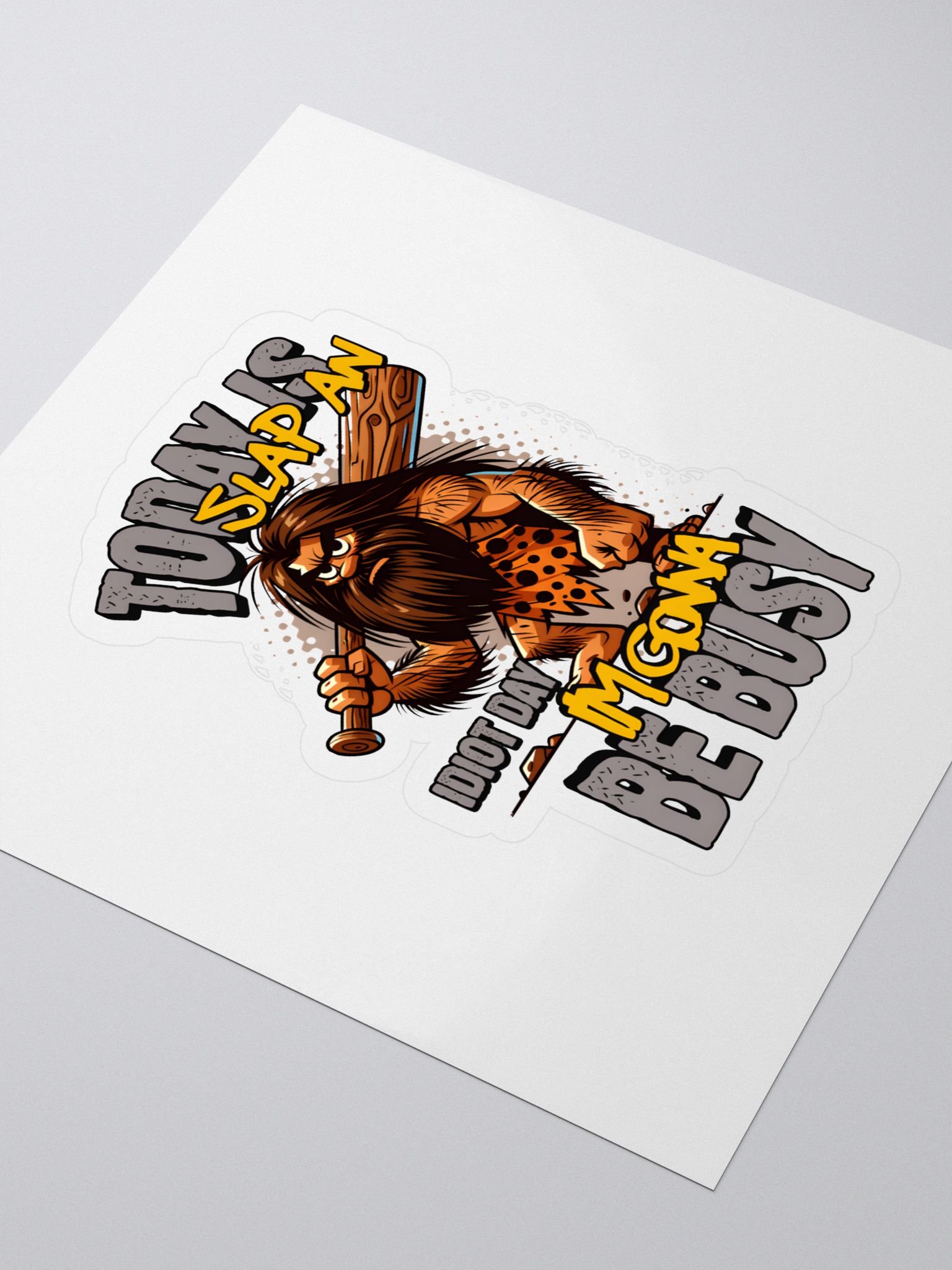 Slap An Idiot Day Stickers product image (3)