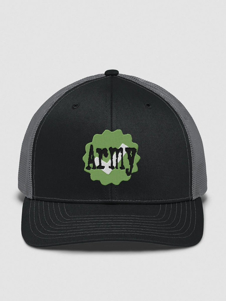Checkmark Army Trucker Cap product image (1)