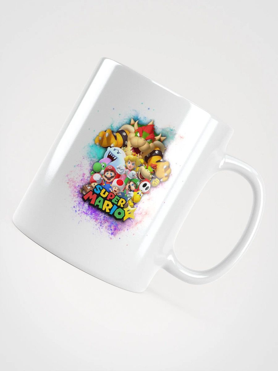 Mario Collage Galaxy - White Glossy Mug product image (10)