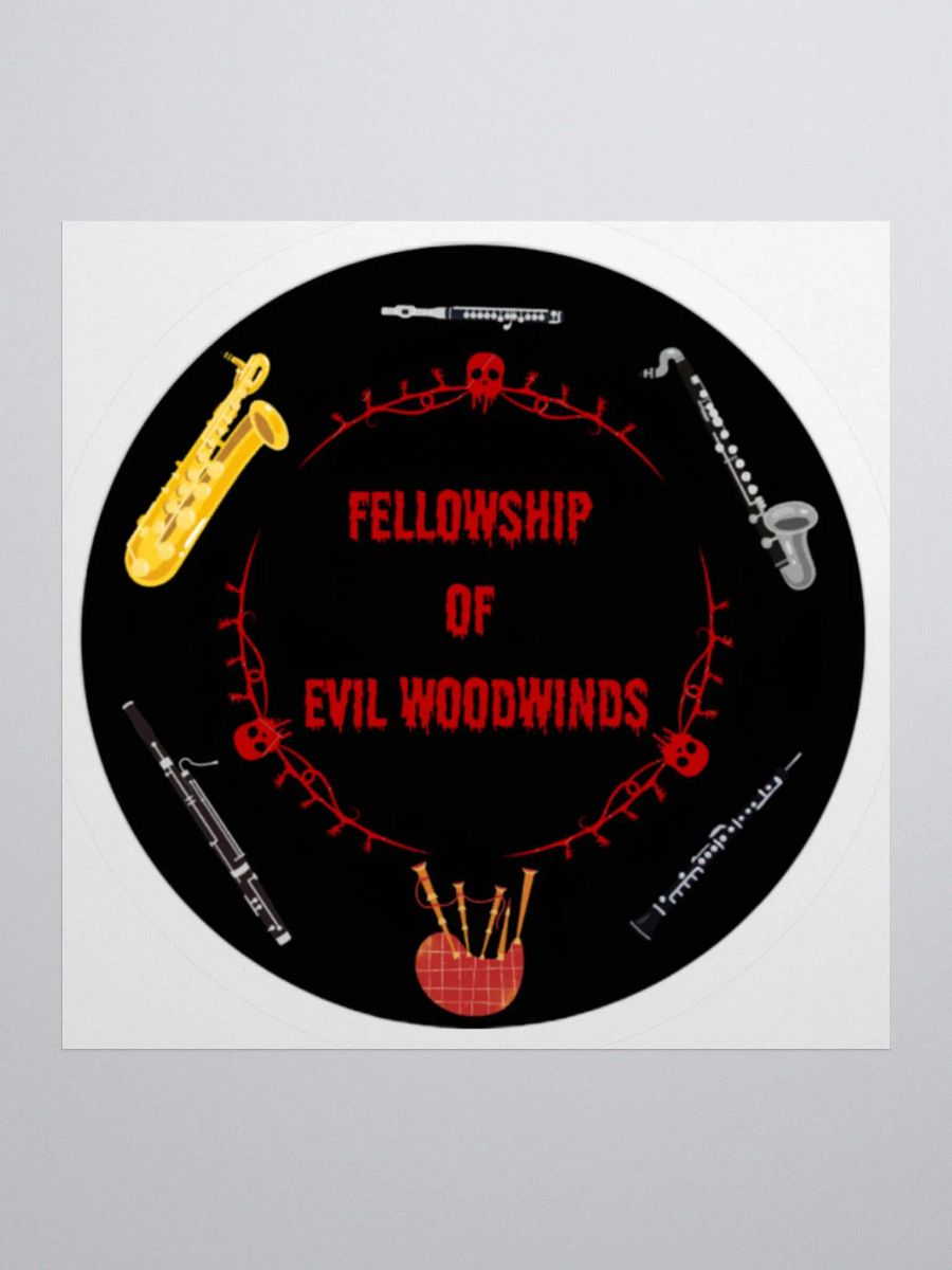 Fellowship of Evil Woodwinds Sticker product image (3)