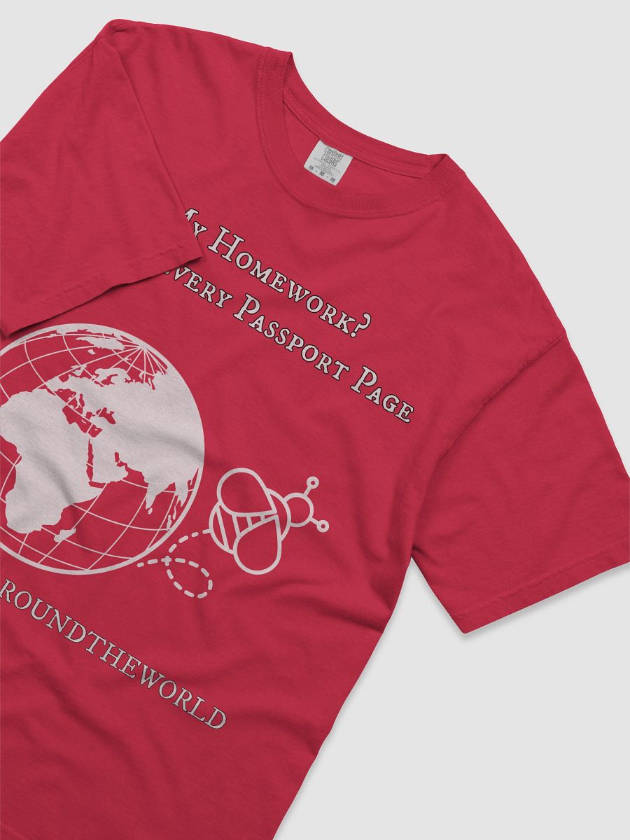 My Homework? Stamp Every Passport Page T-Shirt product image (3)
