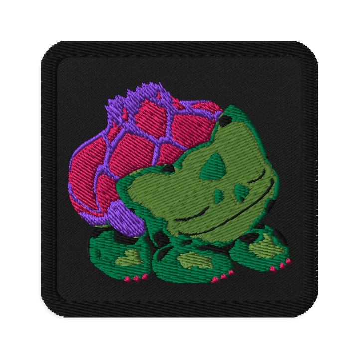 Lotus Frog Patch (Pink Claws) product image (1)