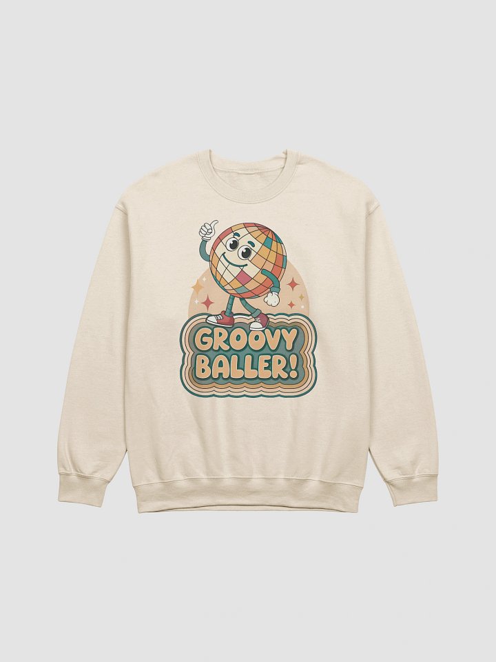 Groovy Baller Crewneck Sweatshirt product image (2)