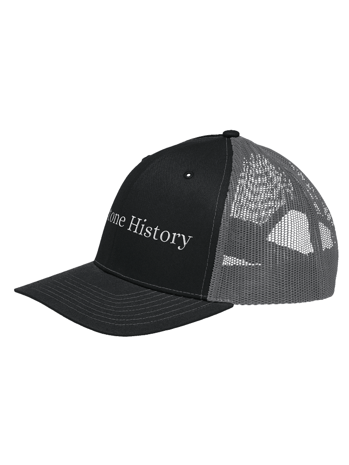 Pixelated Monochrome Trucker Hat product image (10)