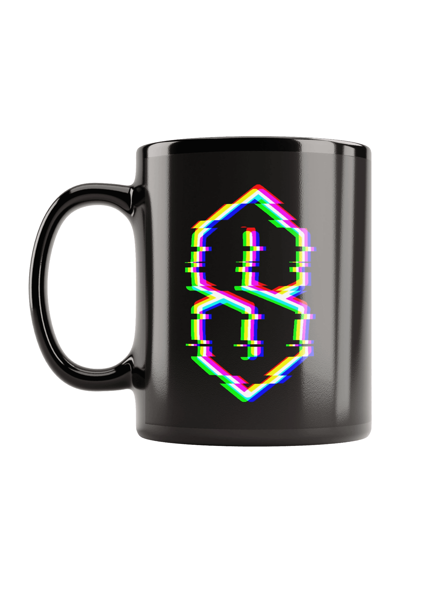 Glitch Era Black Mug product image (6)