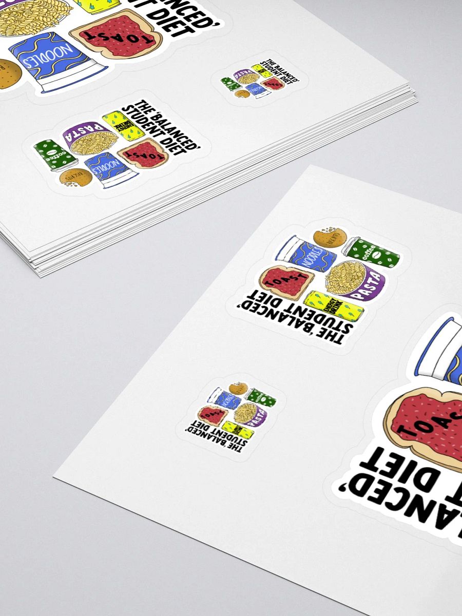 Student Diet Sticker product image (4)