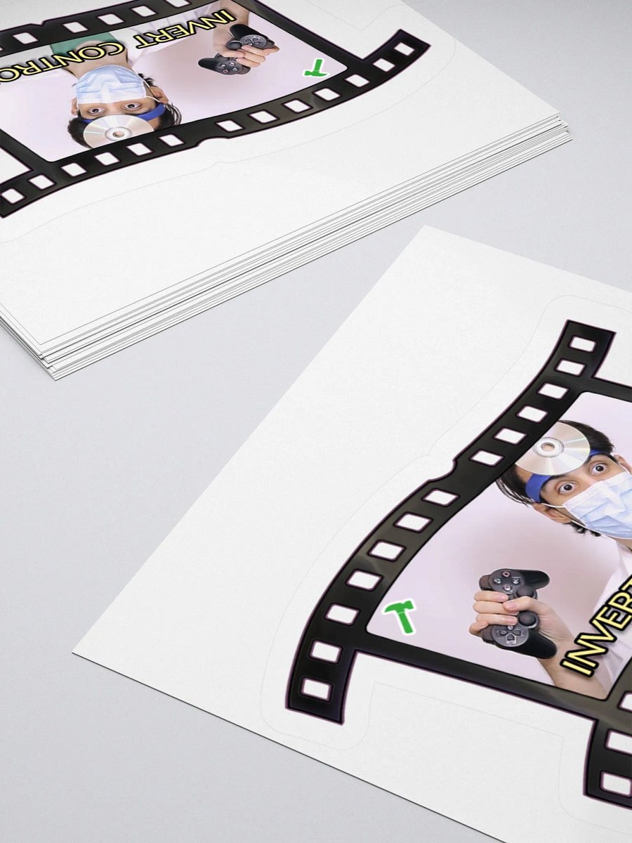 StreamReel | Invert controls Sticker product image (4)