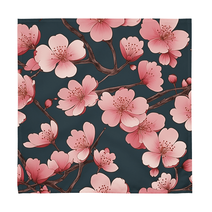Cherry Blossom Delight Cloth Napkin Set product image (2)