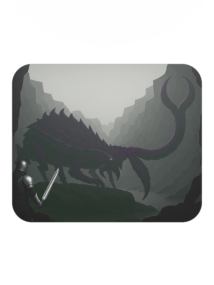 Cavern Confrontation - Steel vs Stone Mousepad product image (2)