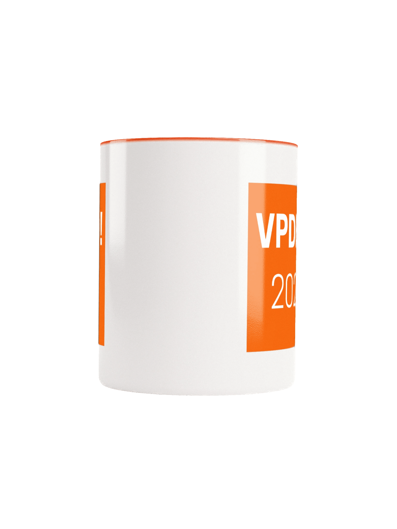 VPDFO! 2025 official white and orange mug product image (5)