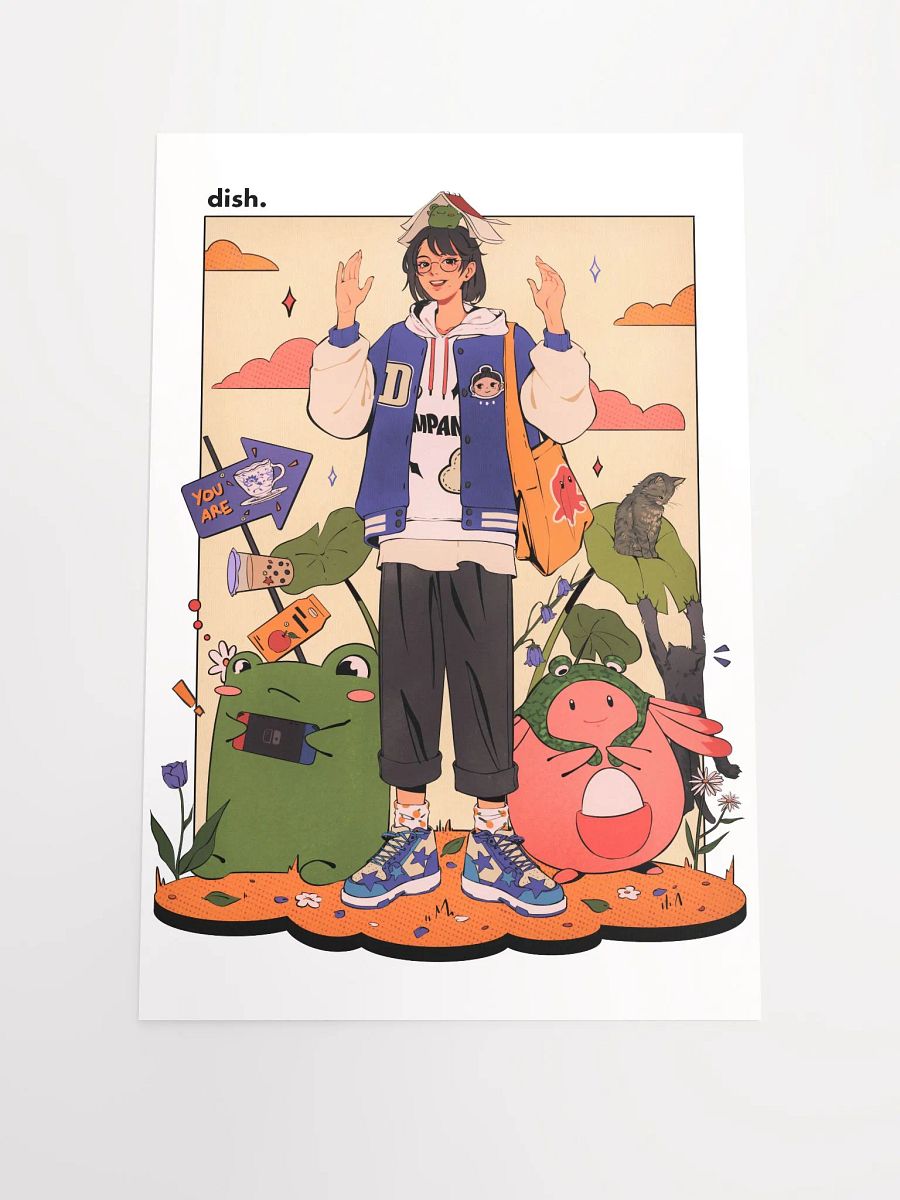 'dish street' matte poster product image (3)