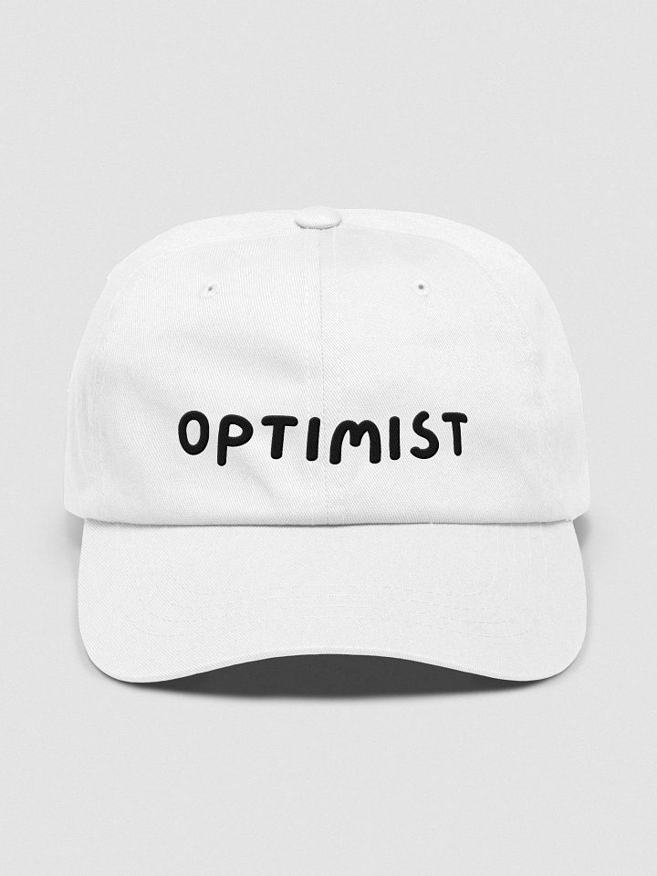 “OPTIMIST” My Vibe Baseball Hat product image (2)