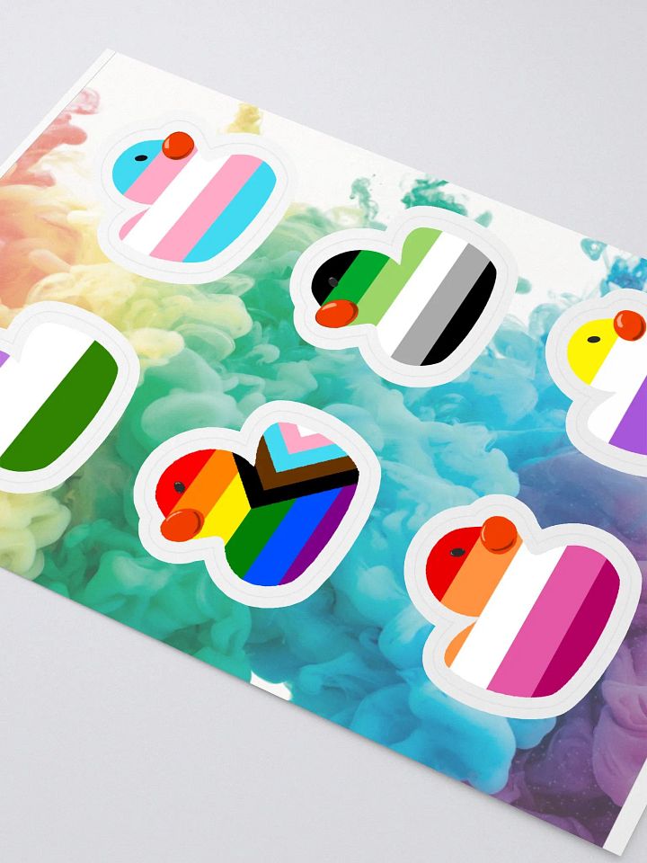Pride Duck Stickers 1 product image (2)