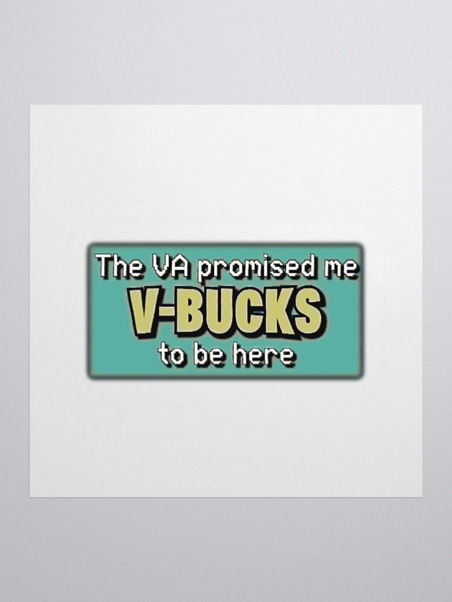 V-Bucks Sticker product image (2)
