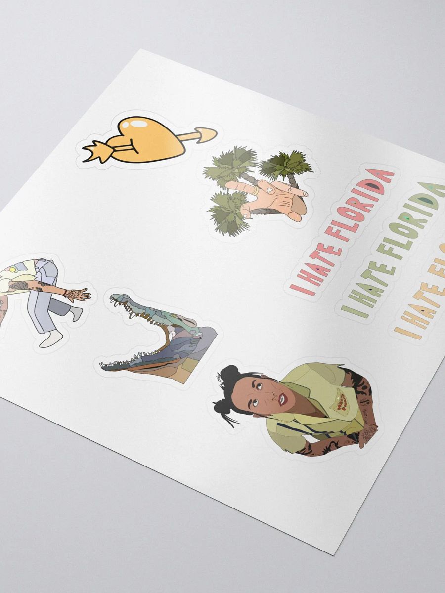 I Hate Florida Sticker Sheet product image (3)