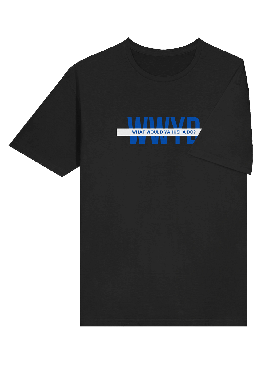 WWYD Blue Ink Black T-shirt product image (6)