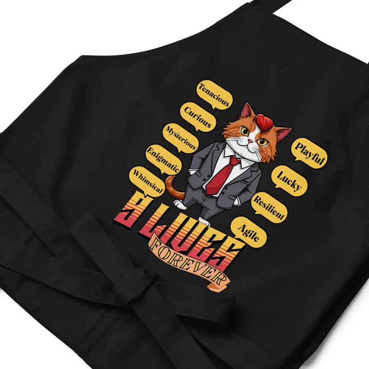 9 Lives Forever Persona Cat Apron product image (2)
