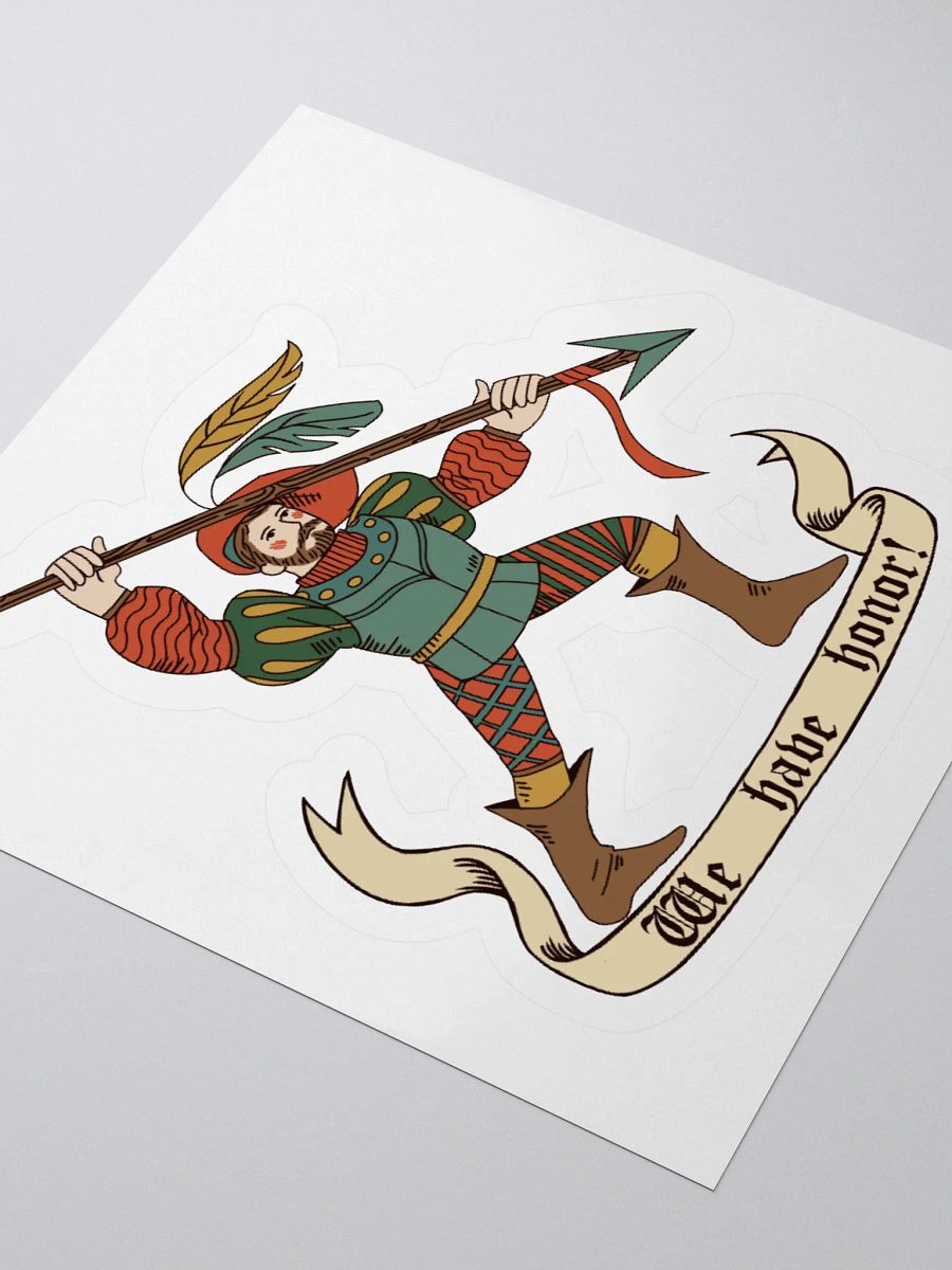Landsknecht Kristaps Sticker product image (3)