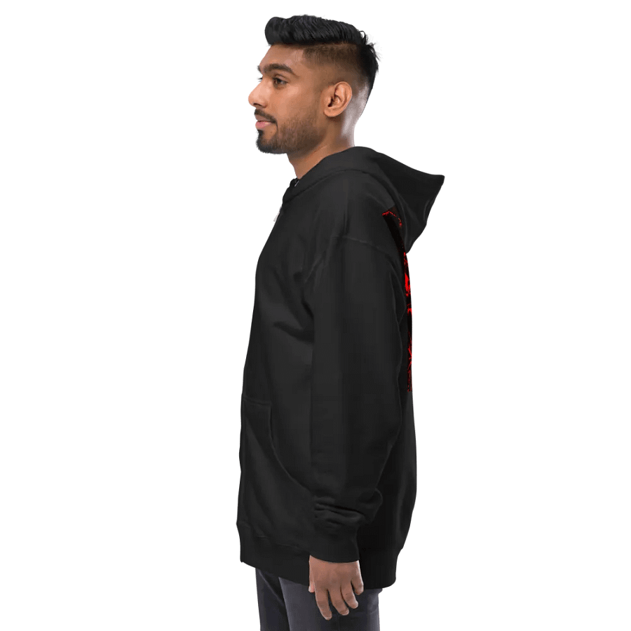 "Suicide is not the answer" Embroidered Zip Hoodie product image (9)