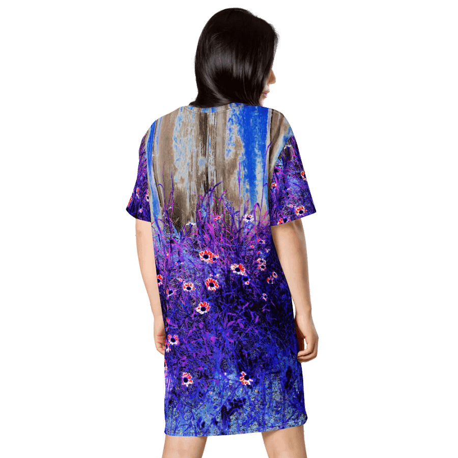 Vibrant Summer Daises Women's T Shirt Dress product image (3)