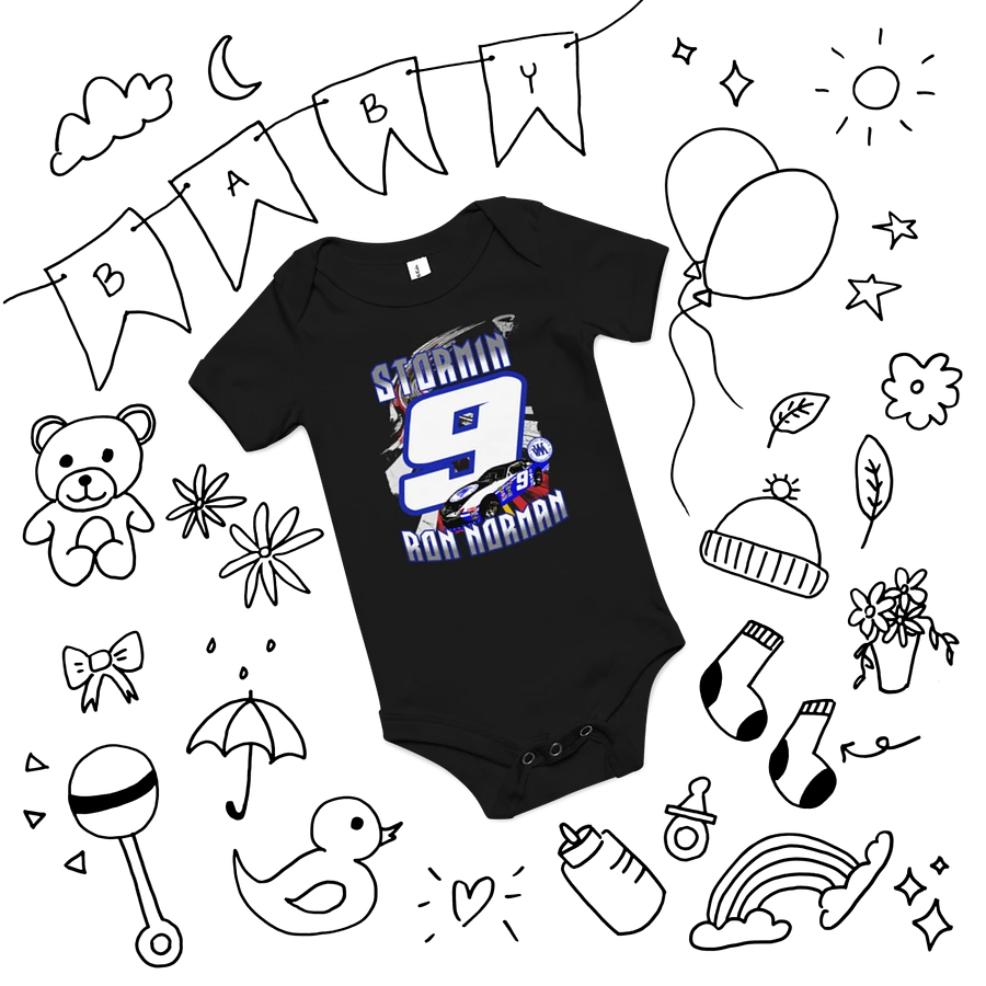 Stormin Ron Norman #9 Vision West Motorsports Onesie product image (12)