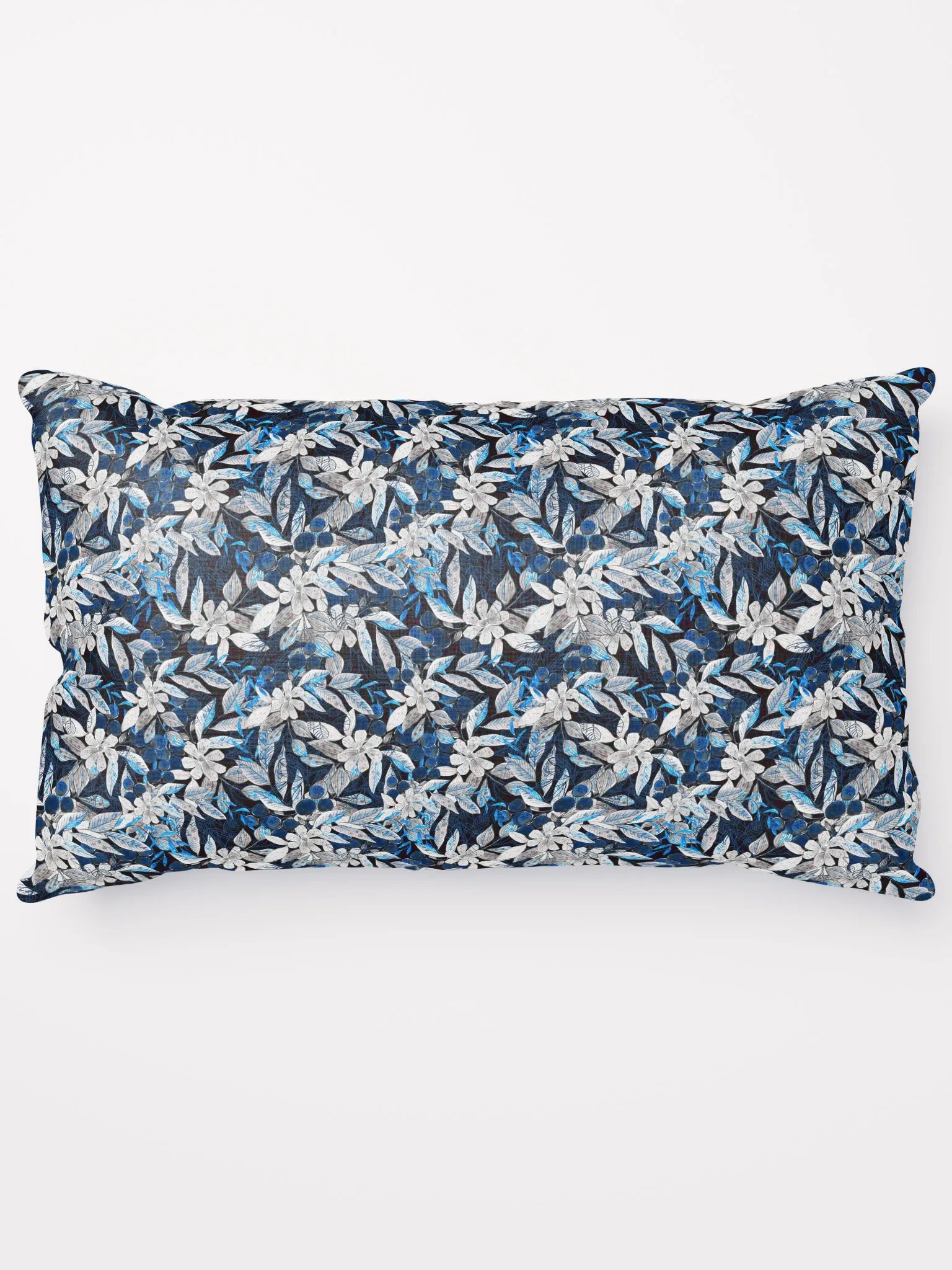Blue White Garden Pillow product image (14)